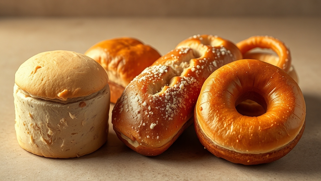 맛과 가격 정보: 4가지 즐거움 (realistic 스타일)