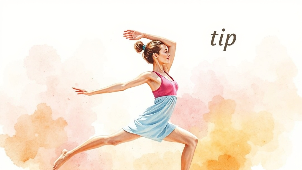 상황별 피로 해소 꿀팁 (watercolor 스타일)