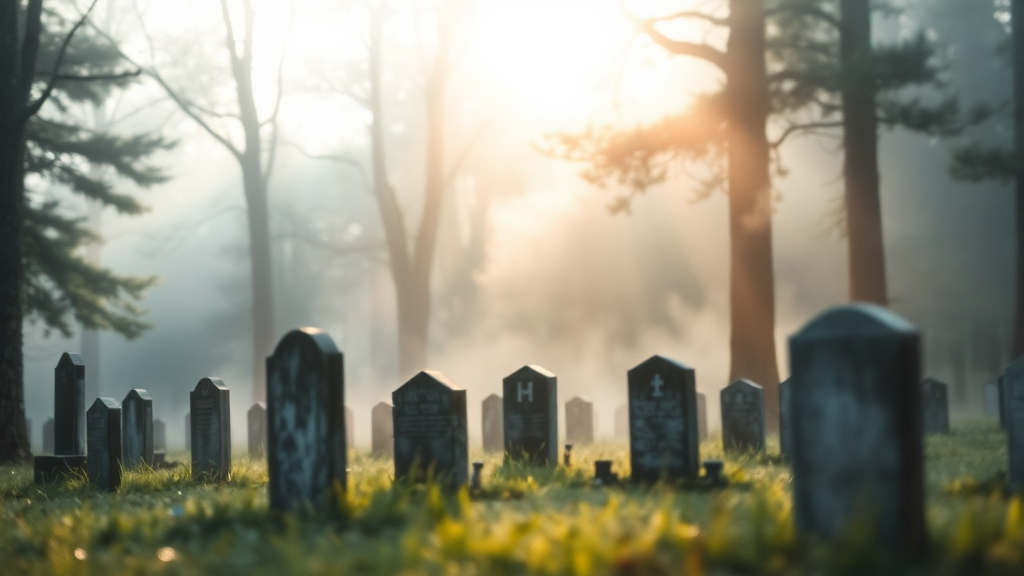 비공개 장례, 유족의 당부 (watercolor 스타일)