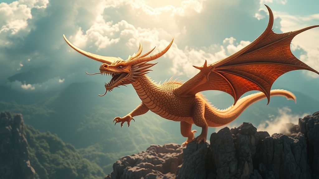 2026년 용띠 총운 (realistic 스타일)