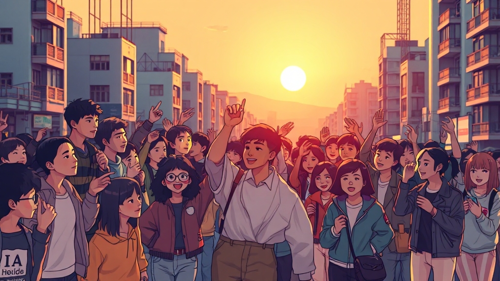 지원 사업의 효과 및 기대 효과 (illustration 스타일)