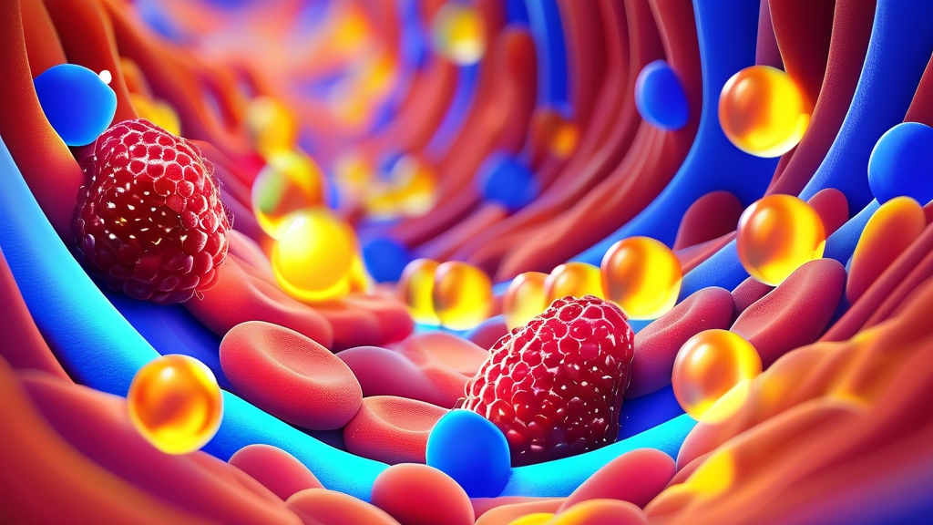 콜레스테롤, 우리 몸의 필수 요소이자 위험 신호 (realistic 스타일)