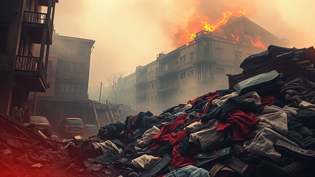 아시아 최대급 피해 규모 (watercolor 스타일)