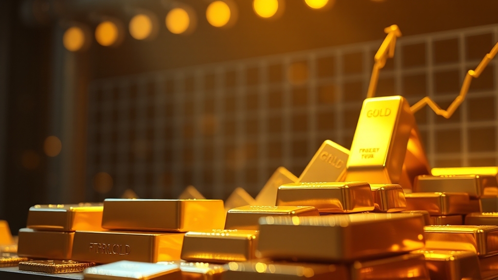 금 시장 전망 및 투자 시점 (realistic 스타일)