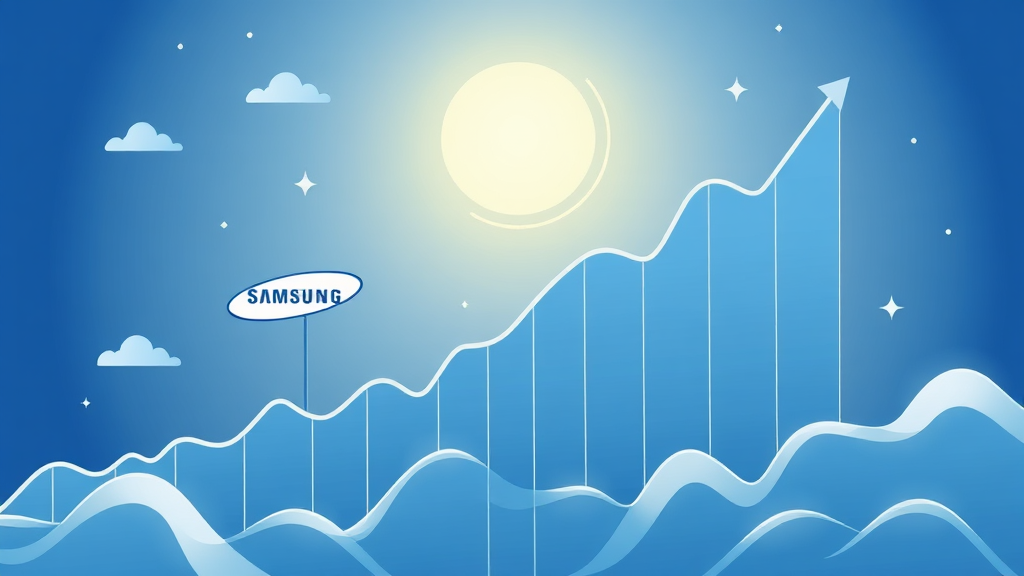 주요 기업 주가 전망 및 투자 전략 (illustration 스타일)