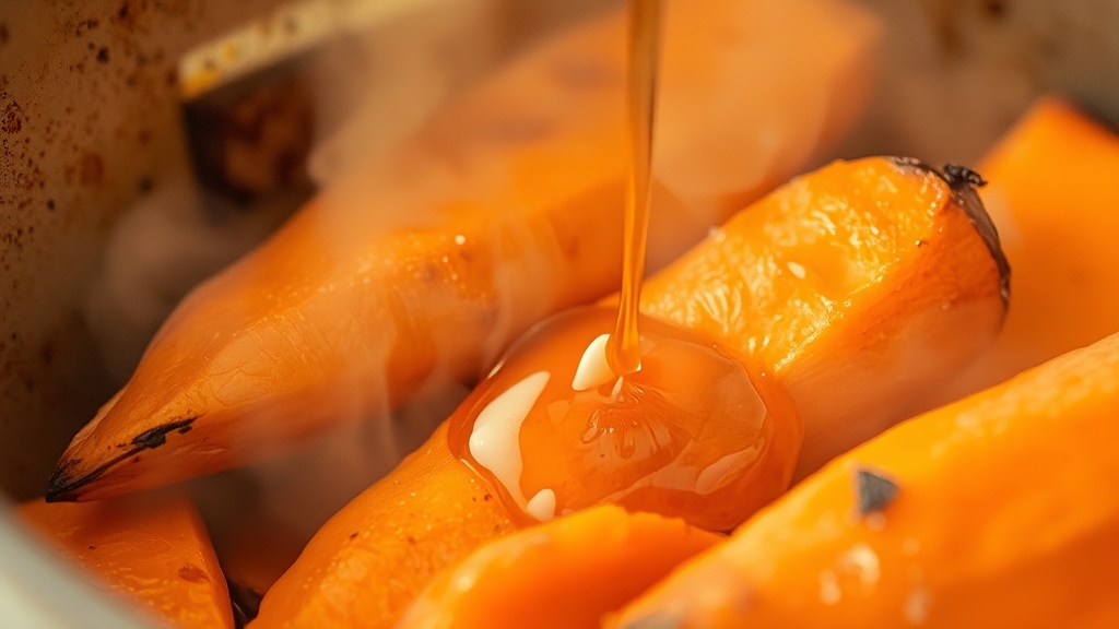 에어프라이어 군고구마 굽는 법 (watercolor 스타일)