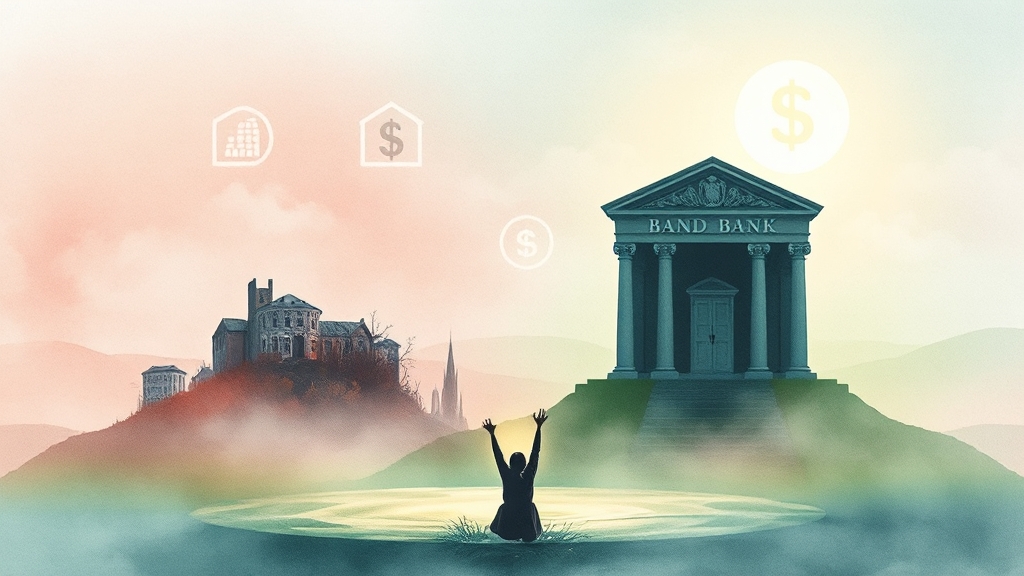 개인회생, 파산과는 뭐가 다를까? (watercolor 스타일)