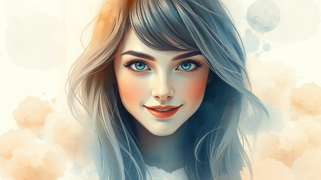 라식/라섹/모발이식 종류 및 특징 비교 (watercolor 스타일)