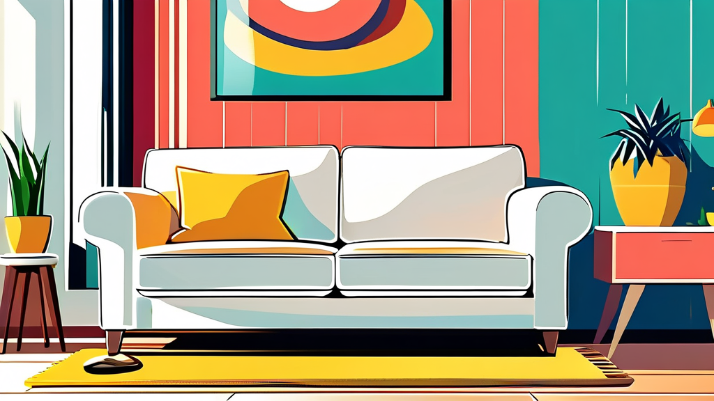 돌쇼파, 오래도록 새것처럼 사용하는 관리법 (cartoon 스타일)