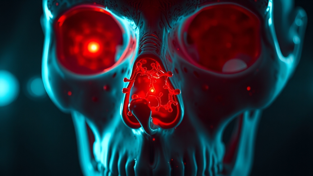 부비동암이란? (realistic 스타일)