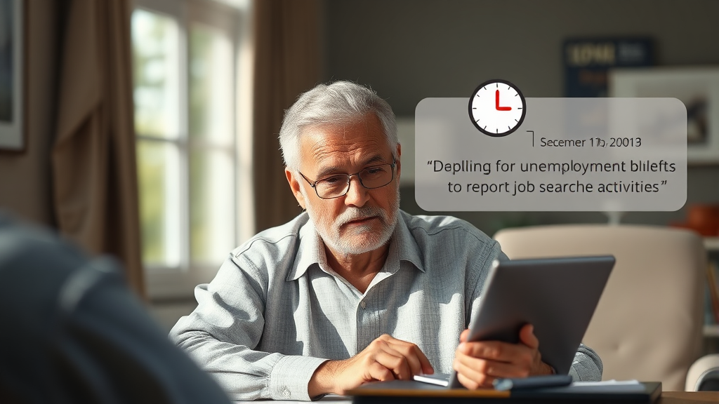 실업급여 신청 시 반드시 알아야 할 주의사항 (realistic 스타일)