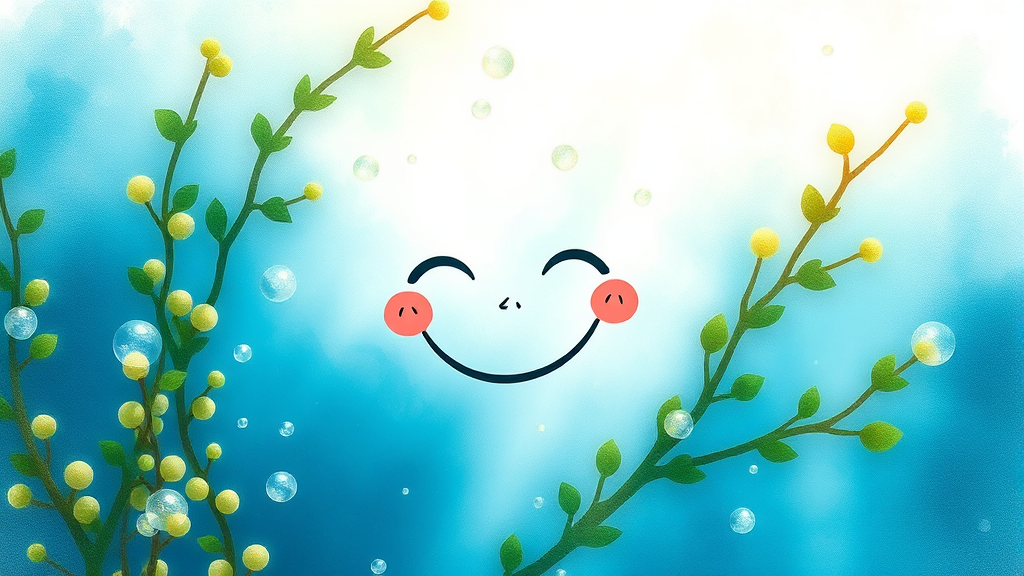 주요 해양치유 프로그램 (watercolor 스타일)