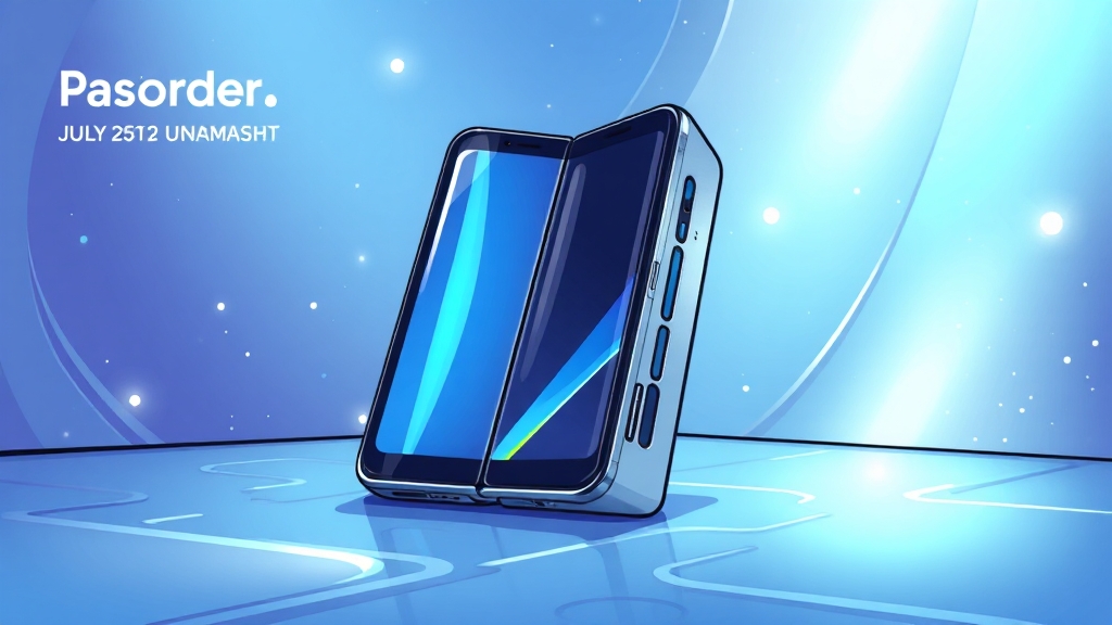 출시 일정 및 사전예약 정보 (cartoon 스타일)