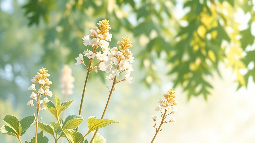 당귀 종류와 제철은? (watercolor 스타일)