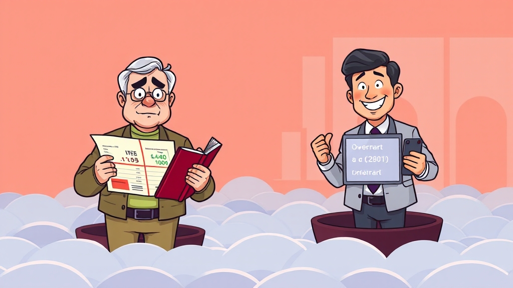 신용대출과 차이점 (cartoon 스타일)