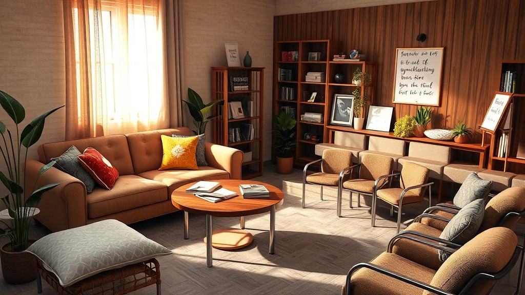 서비스 유형: A형 vs B형 (realistic 스타일)