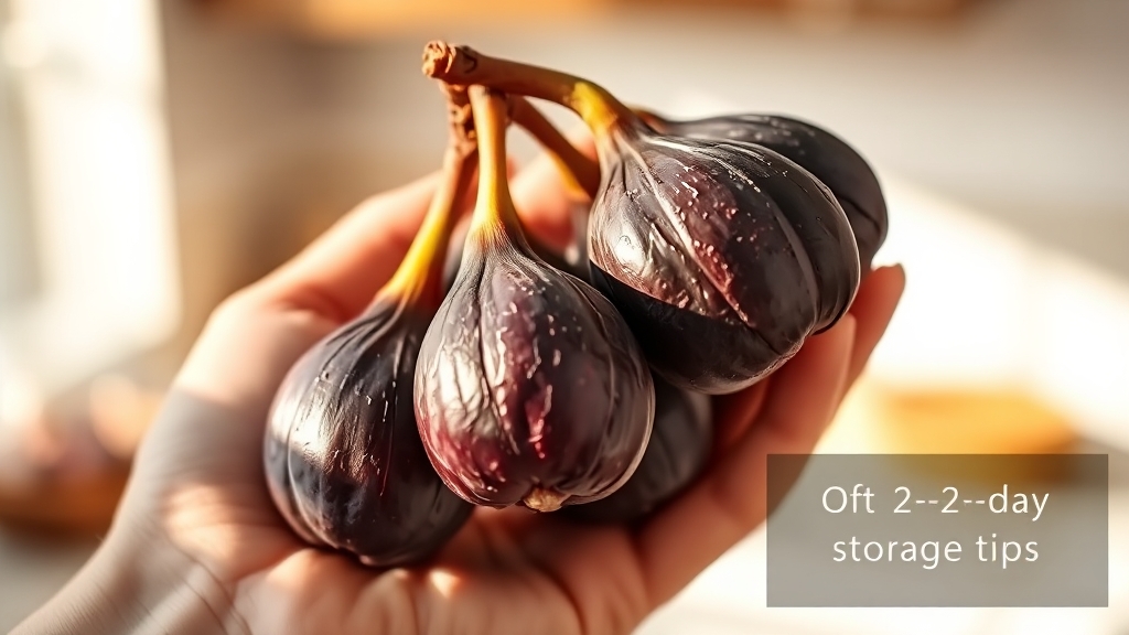 무화과 고르는 법 & 보관법 (realistic 스타일)