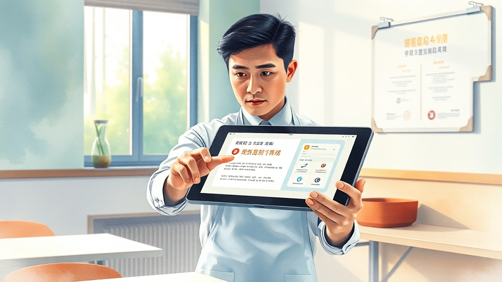 위생교육 주기 및 절차 (watercolor 스타일)