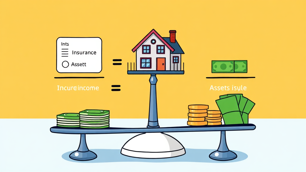 지역가입자 보험료 산정 기준 (cartoon 스타일)