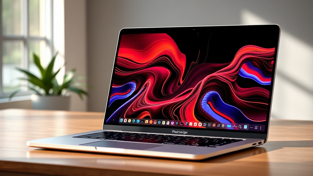 맥북 네오, 무엇이 달라졌을까? (realistic 스타일)