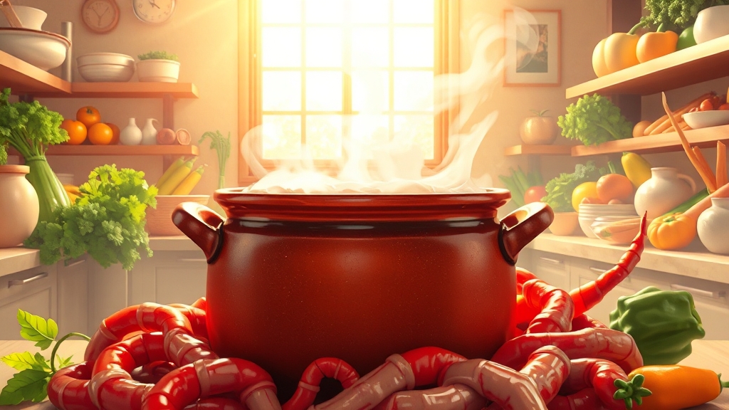 청국장의 놀라운 효능 (illustration 스타일)