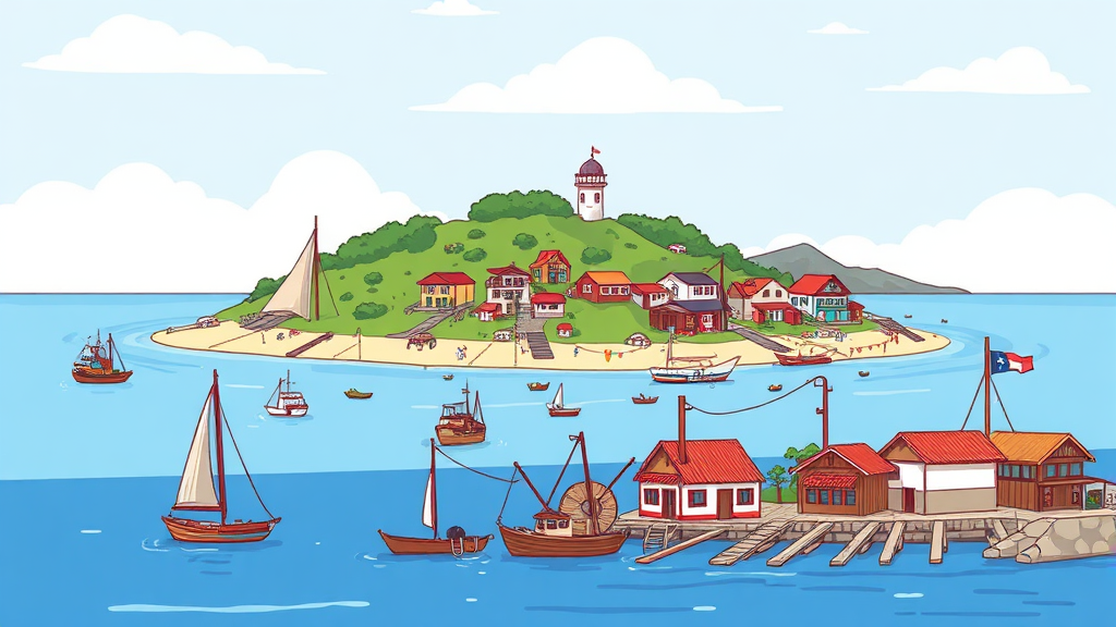 예약 정보 및 여행 꿀팁 (cartoon 스타일)