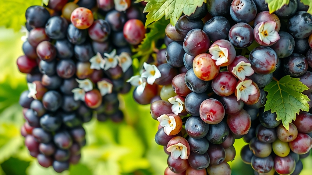 좋은 포도 고르는 법 (realistic 스타일)