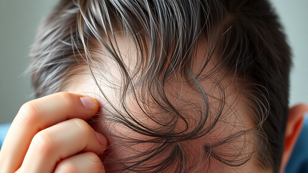 탈모약 보험, 득과 실은? (realistic 스타일)