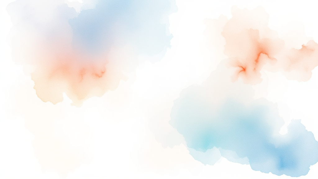 결론 (watercolor 스타일)