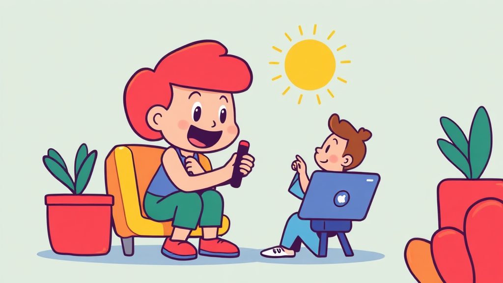 OTT 해지 후 대안 서비스 (cartoon 스타일)