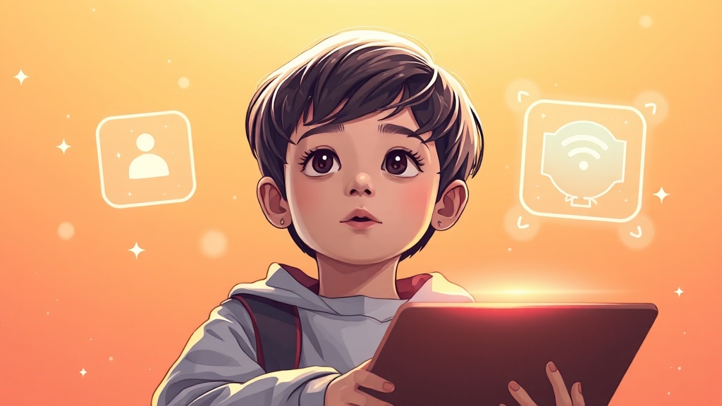 인강의 장점, 시간과 장소 제약 없이 (illustration 스타일)
