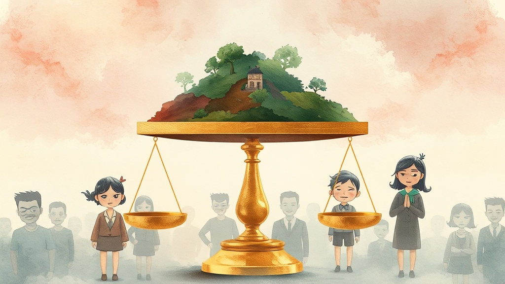 공시지가 확인 후 이의신청 방법 (watercolor 스타일)