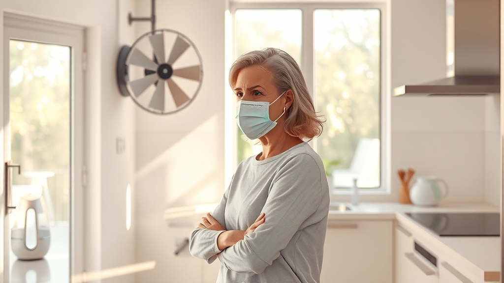 여성 폐 건강 위한 생활 습관 (realistic 스타일)