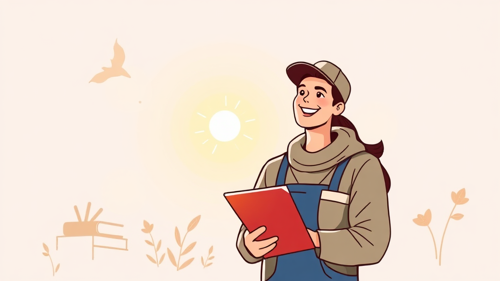 자격증 발급, 어렵지 않아요! (illustration 스타일)