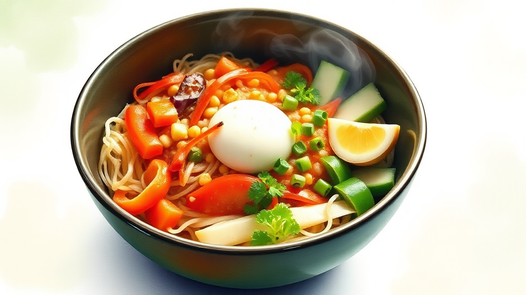 봄동 비빔밥 관련 Q&A 및 추가 정보 (watercolor 스타일)