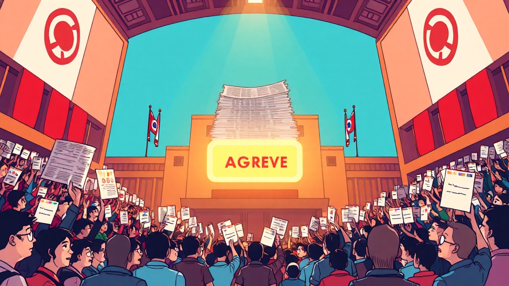 청원 참여, 어떻게 이루어지나? (cartoon 스타일)