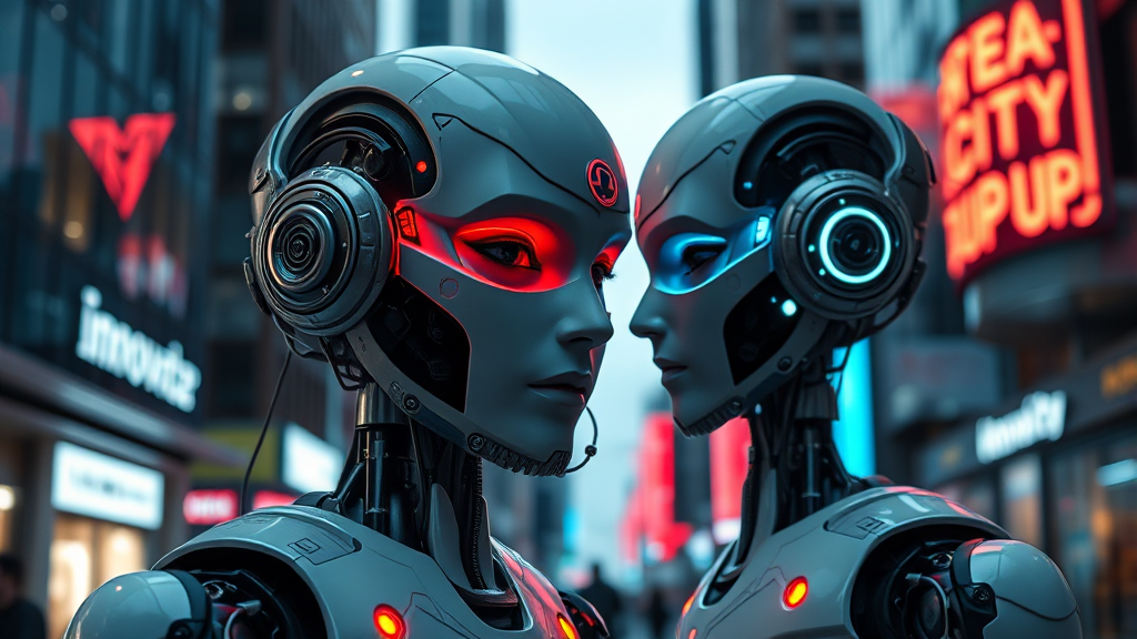 CES 2026 핵심 기술 (realistic 스타일)
