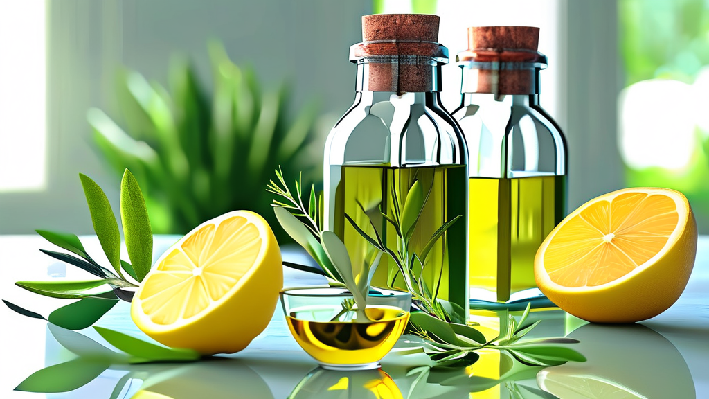 올리브유, 더 맛있고 건강하게 즐기는 팁 (illustration 스타일)