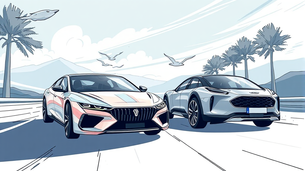 K8 비교 분석: 무엇이 다를까? (illustration 스타일)