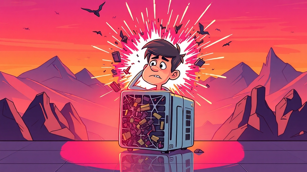 청소 미흡 시 문제점 (cartoon 스타일)