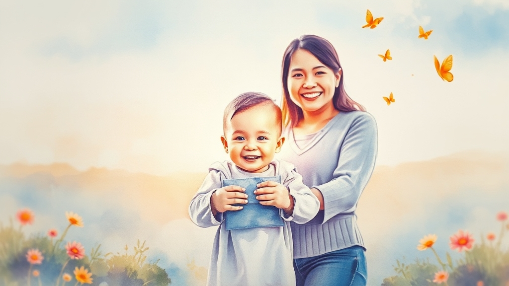 자립 펀드란 무엇일까요? (watercolor 스타일)