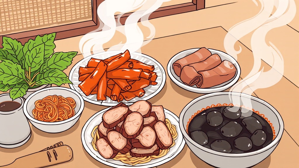 갓김치 숙성 & 보관, 맛있게 오래 (illustration 스타일)