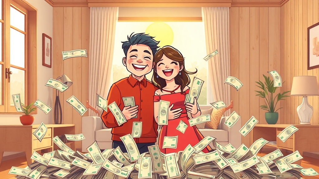 경기도 결혼 지원 사업 핵심 요약 (cartoon 스타일)