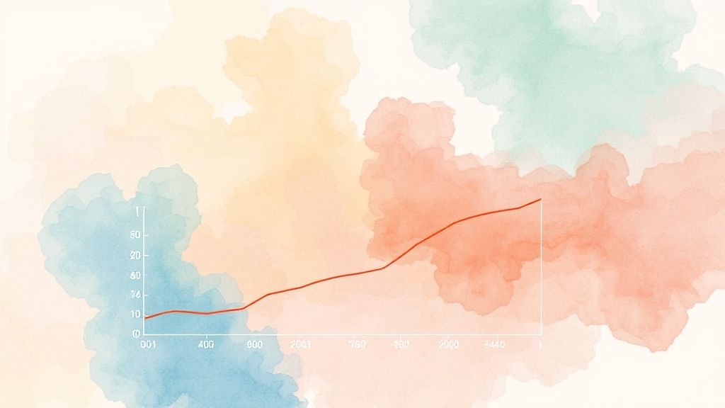 알리바바 실적 분석 (watercolor 스타일)