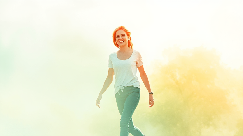 규칙적인 운동의 효과 (watercolor 스타일)