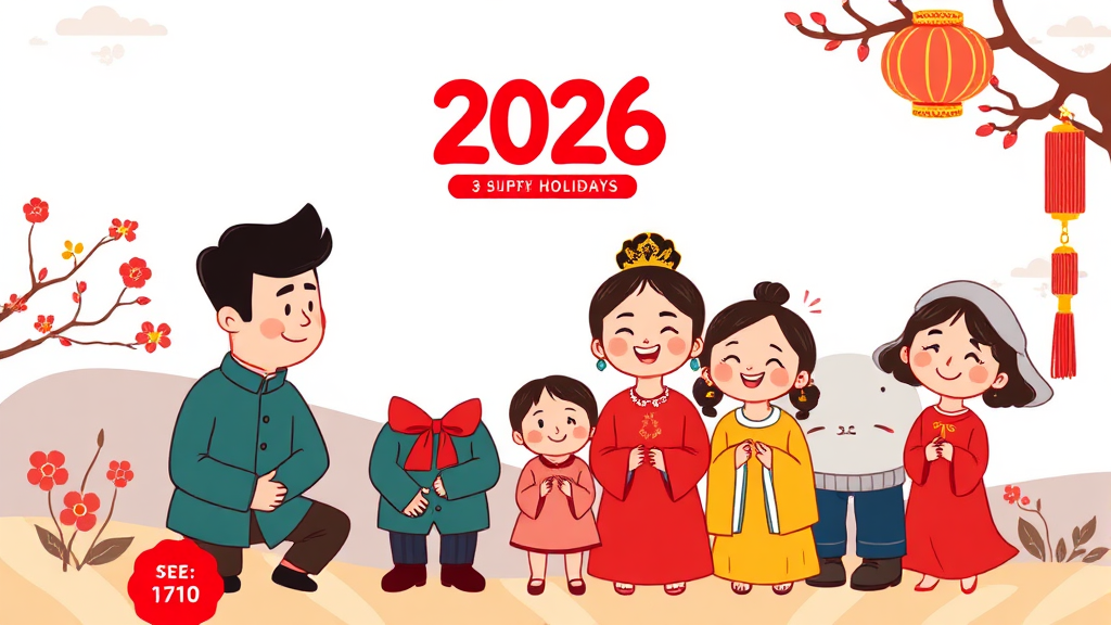 2026년 대체공휴일 완벽 가이드 (cartoon 스타일)