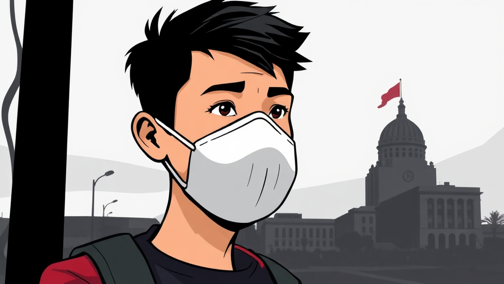 국내 정치 및 사회 이슈 (cartoon 스타일)