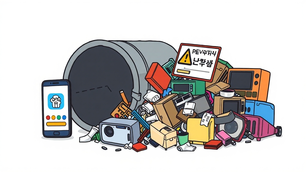 주의사항 & 예약번호 활용법 (cartoon 스타일)