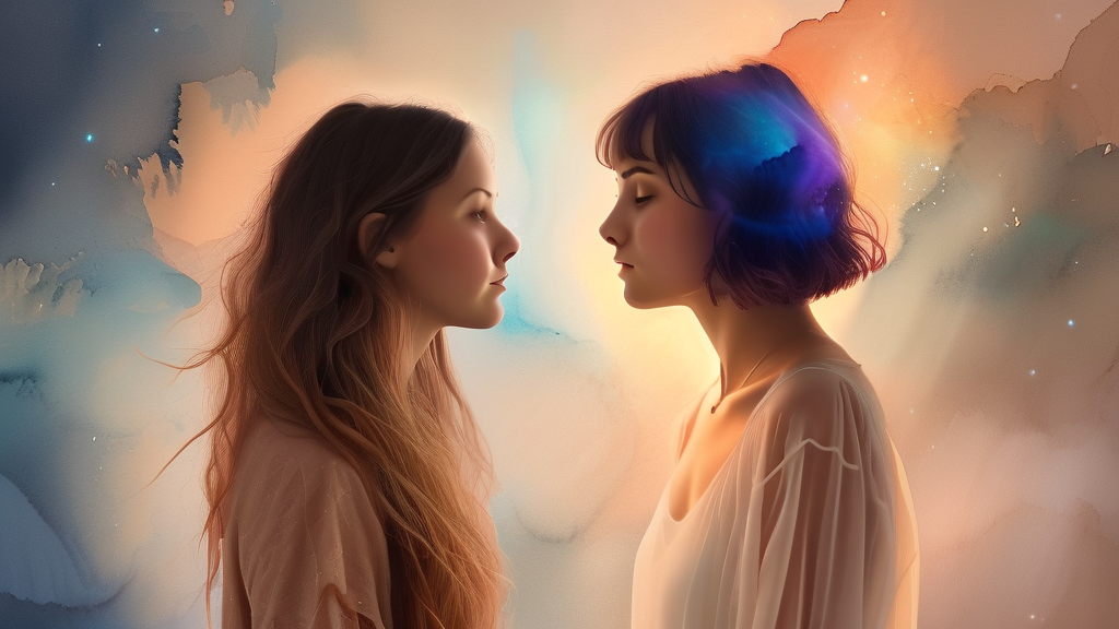 늦은 시간 배고픔, 폭식의 진짜 원인 찾기 (watercolor 스타일)