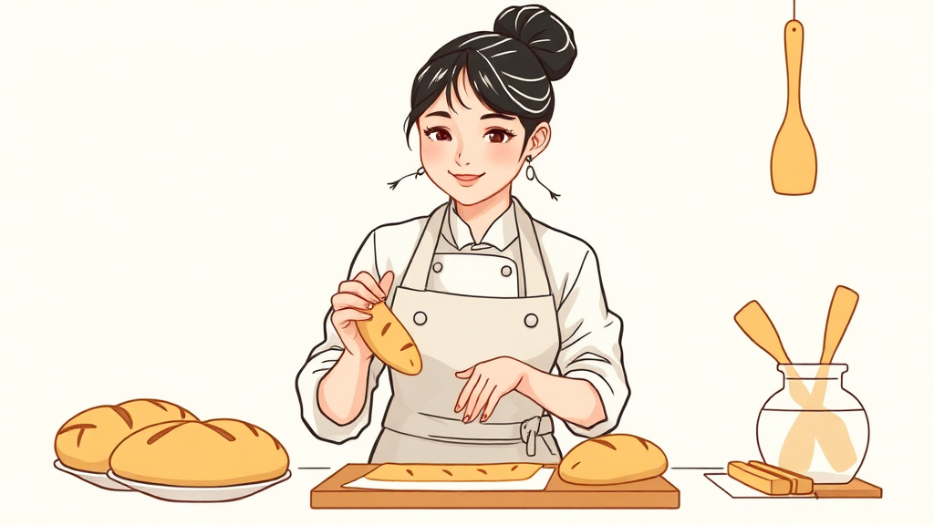 ‘천하제빵’ 심사위원 활약 (illustration 스타일)